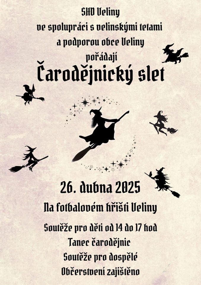 Model.Name: 2025 04 26 Veliny Čarodějnický Slet Plakát
