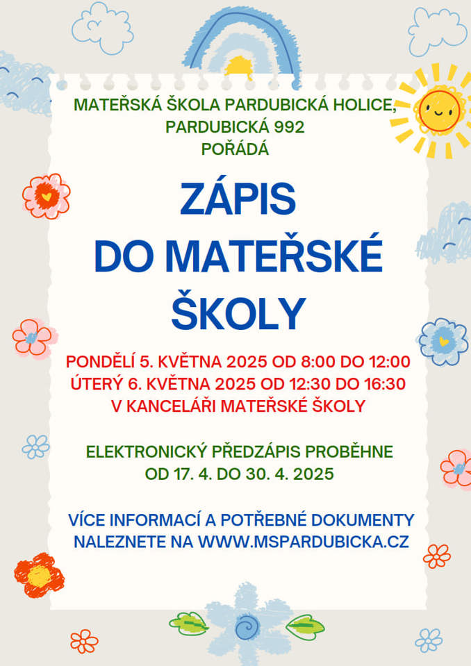 Model.Name: 2025 05 05 Holice MS Pardubicka Zapis Do Materske Skoly