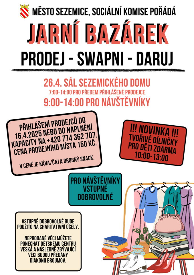 Model.Name: 2025 04 26 Sezemice Jarní Bazárek Plakát