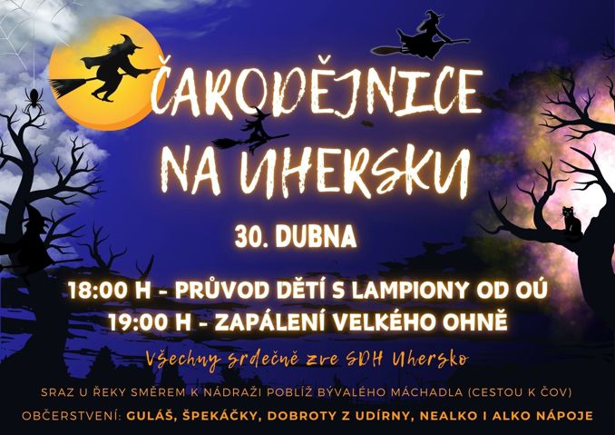 Model.Name: 2025 04 30 Uhersko Čarodějnice Na Uhersku Plakát