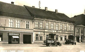 Hotel U krále Jiřího před druhou světovou válkou