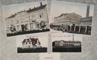 Pohlednice, Holické Obuvnické Firmy