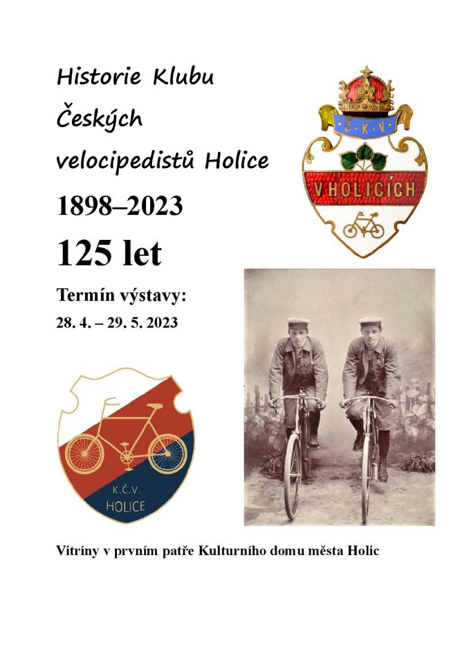 Model.Name: Historie Klubu Českých Velocipedistů Holice 2 Page 001