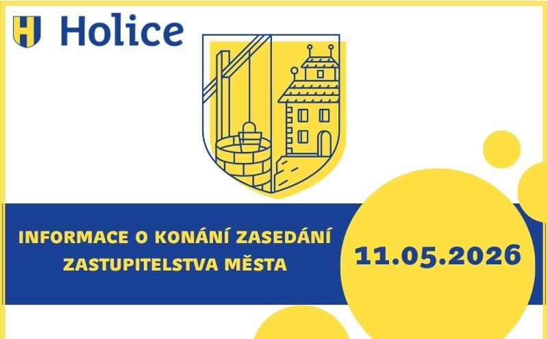 Informace o konání zasedání zastupitelstva města 11. května 2026
