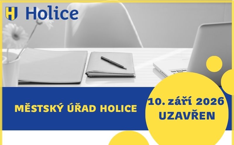 Uzavření městského úřadu dne 10. září 2026