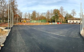 Oprava hřiště Na Lipáku a budování multifunkčního hřiště 2