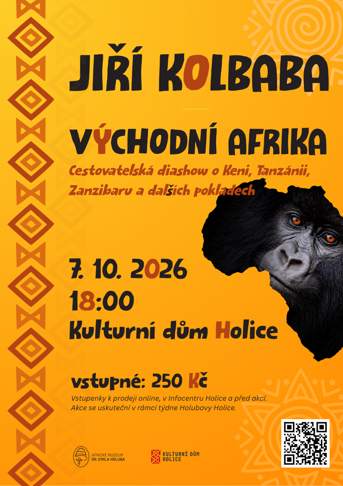 Model.Name: 2026 10 07 IC Jiří Kolbaba Keňa, Tanzánie, Zanzibar A Další Poklady Východní Afriky