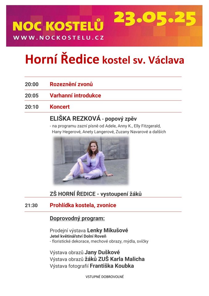 Model.Name: 2025 05 13 Horní Ředice Noc Kostelů