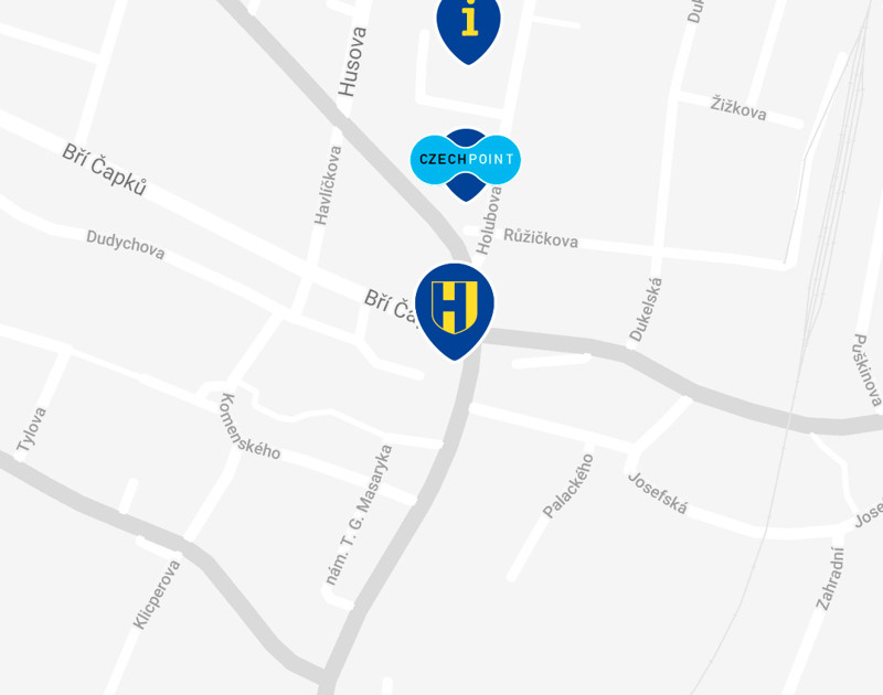 Městský úřad Holice, Holubova 1, 534 01 Holice