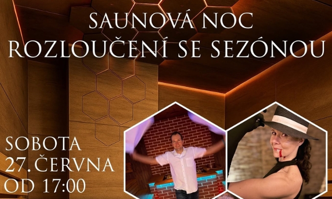 Saunová noc - rozloučení se sezónou