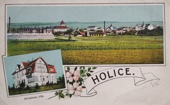 Pohlednice, Vila Hermann Hirsch